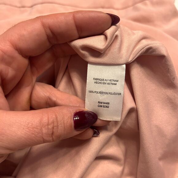 Avec Les Filles Pink Fit and Flare Short Sleeve Dress Sz 10 - Picture 7 of 11